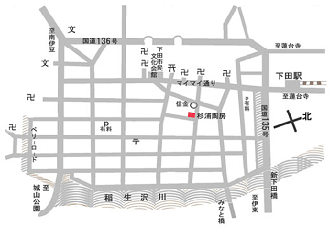 杉浦陶房地図